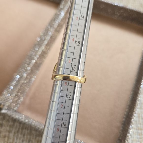 Vintage 14k Gold Clam Shell Pearl Ring - Picture 12 of 13